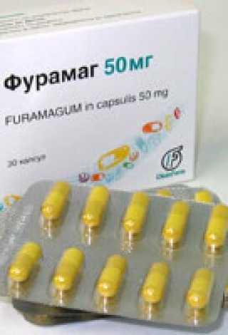 Таблетки «Фурамаг» при цистите: инструкция по применению, состав и противопоказания